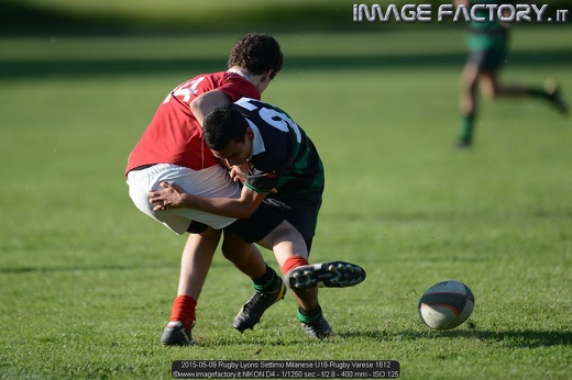 2015-05-09 Rugby Lyons Settimo Milanese U16-Rugby Varese 1612